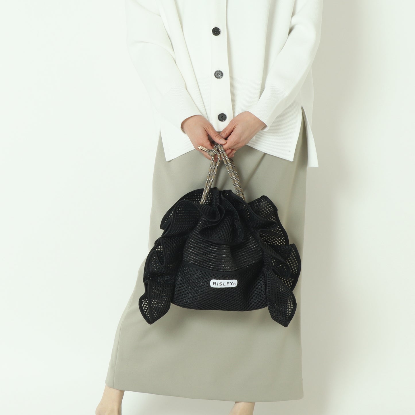 ラッフルバスケットバッグ R2501BFB32