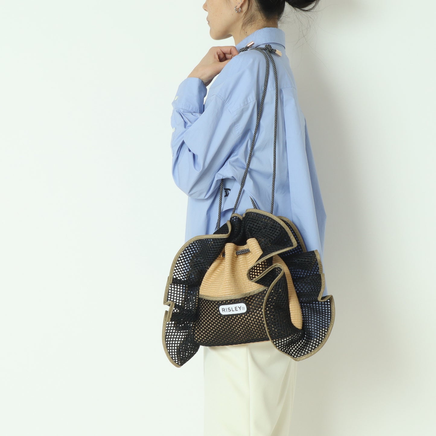 ラッフルバスケットバッグ R2501BFB32