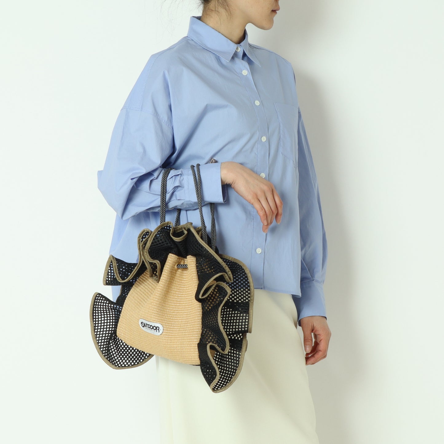 ラッフルバスケットバッグ R2501BFB32