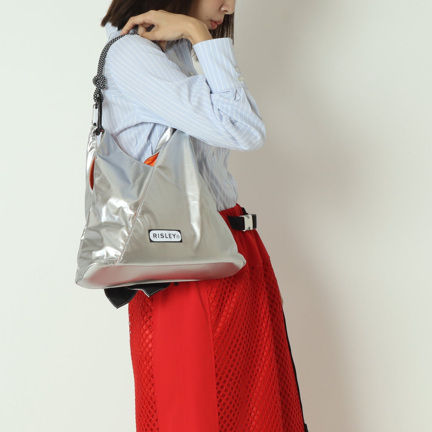 RISLEY×OUTDOORトライアングルミニフリルバッグ R2501TFB37