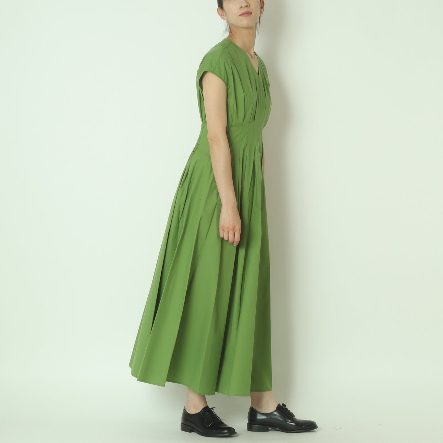 ロマンティックタックドレスワンピース H325107