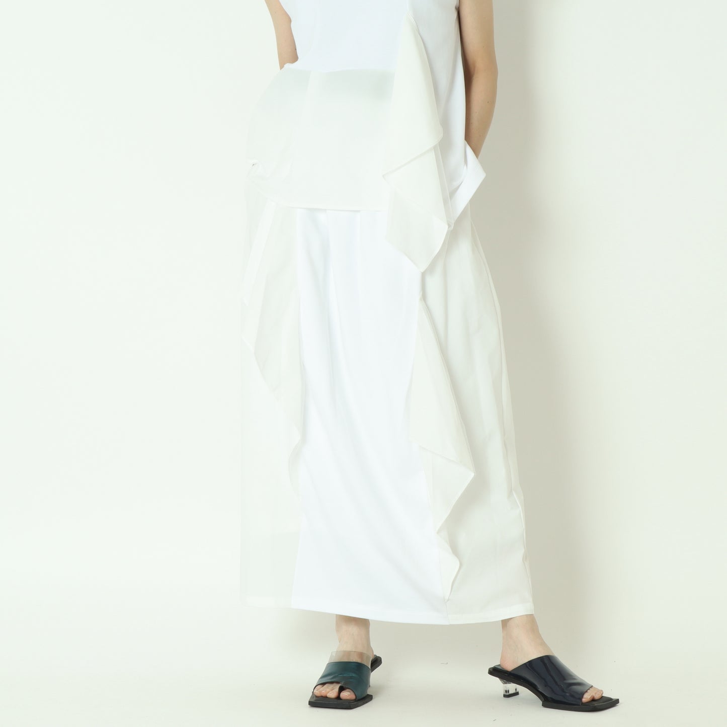 タフタコンビネーションスカート 1251-07051