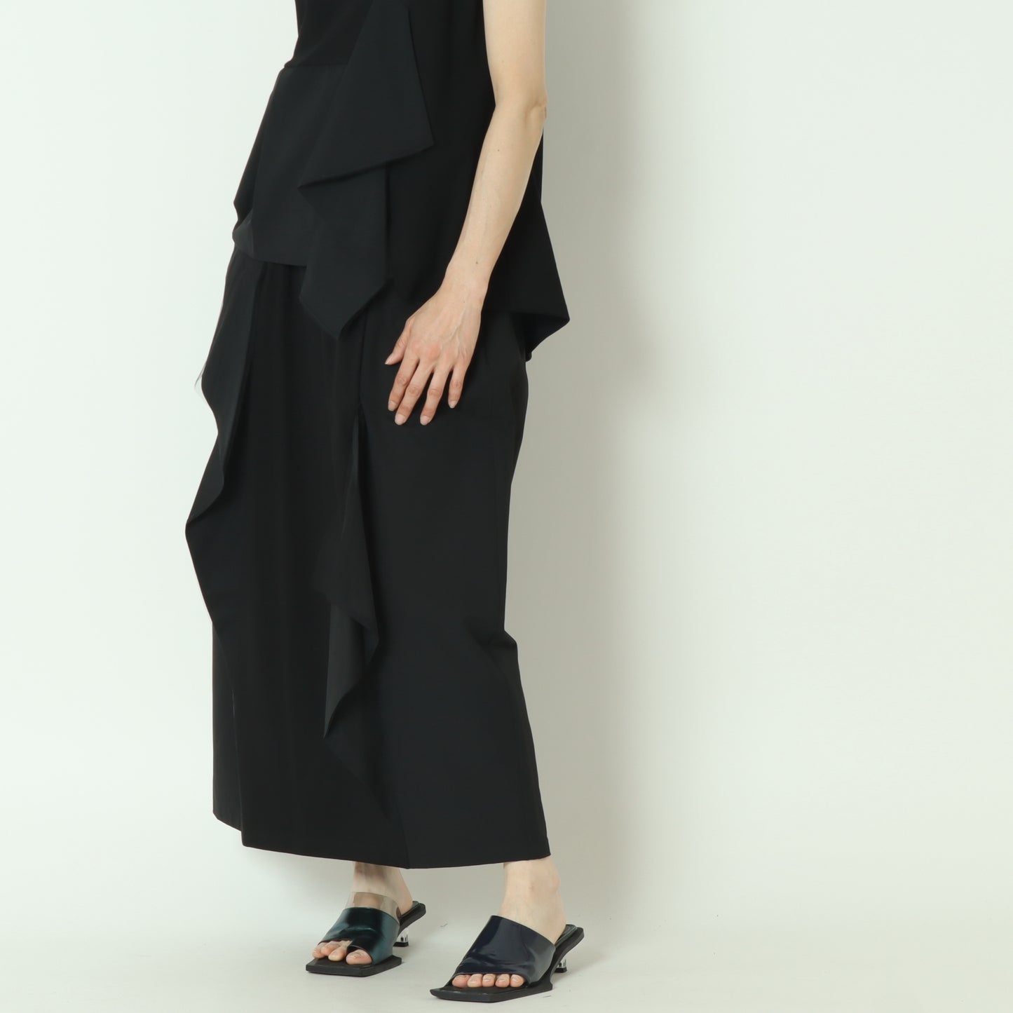タフタコンビネーションスカート 1251-07051