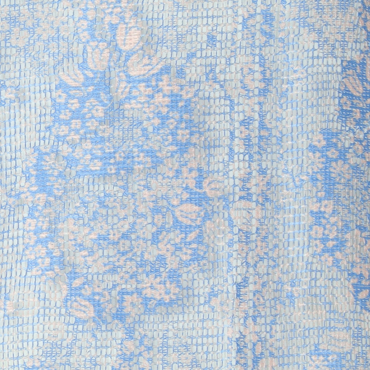 プリントレースパフスリーブトップス C7526479