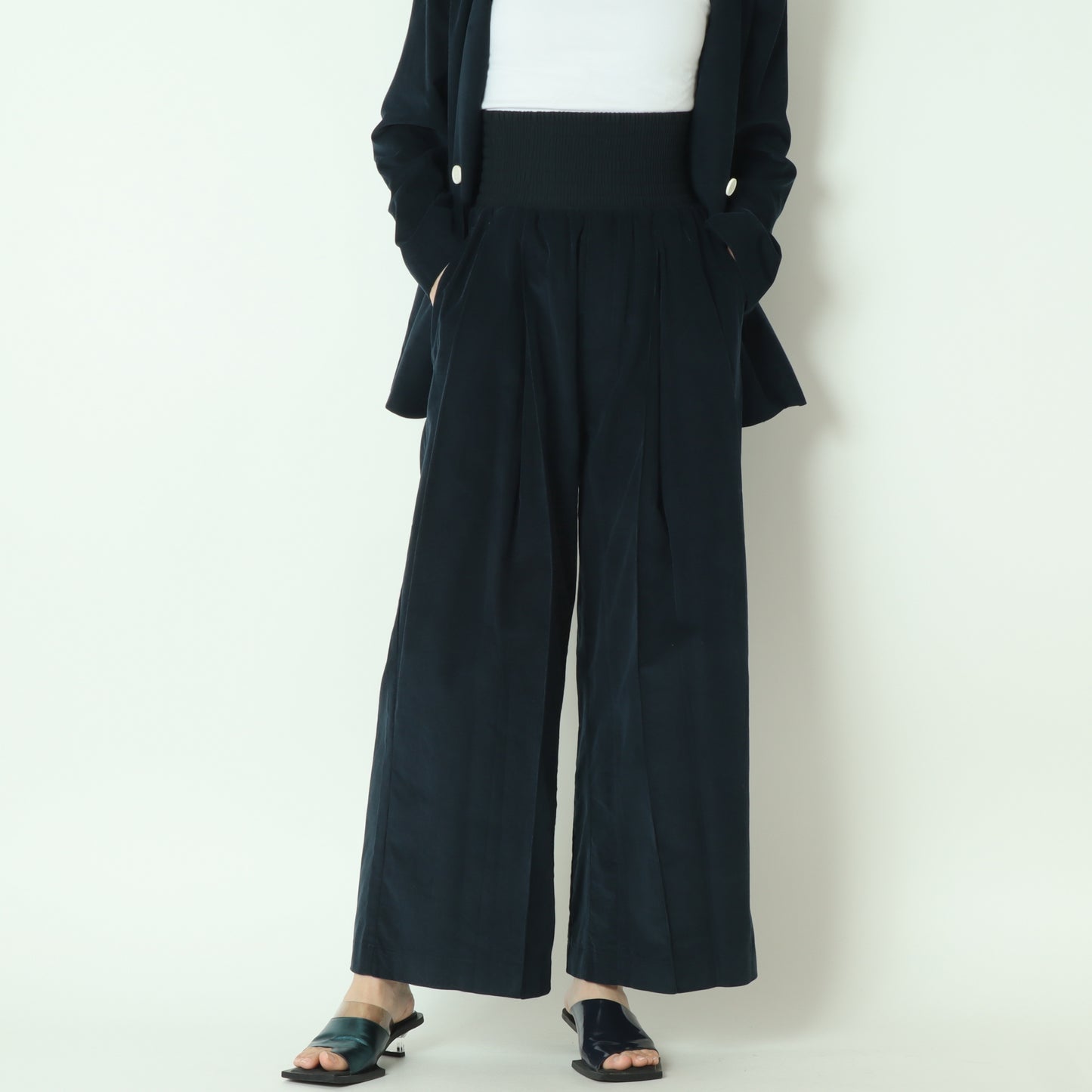 SIDOGRASマルチコーデュロイワイドパンツ 4505002