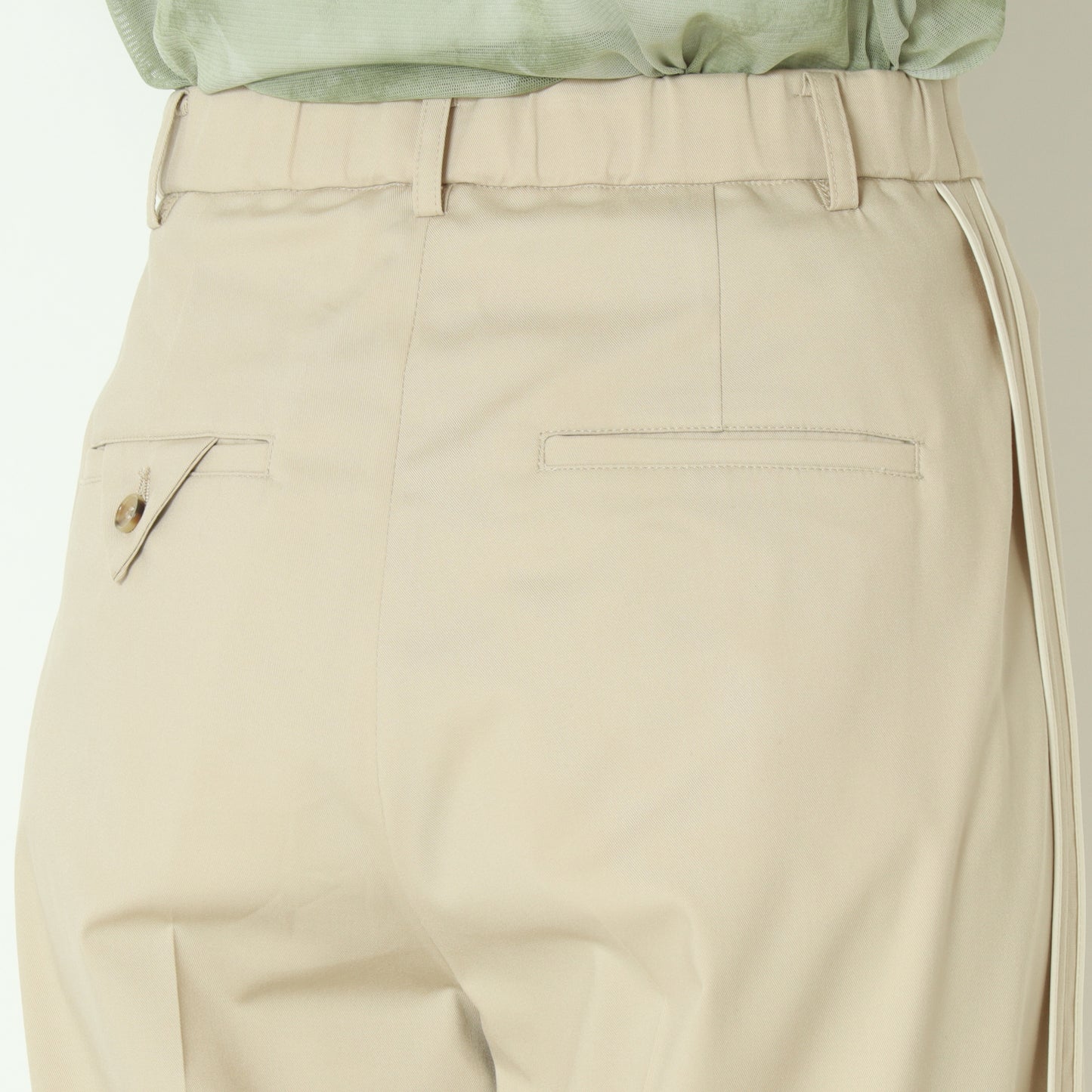 サイドライン ストレッチツイル パンツ 251A1305