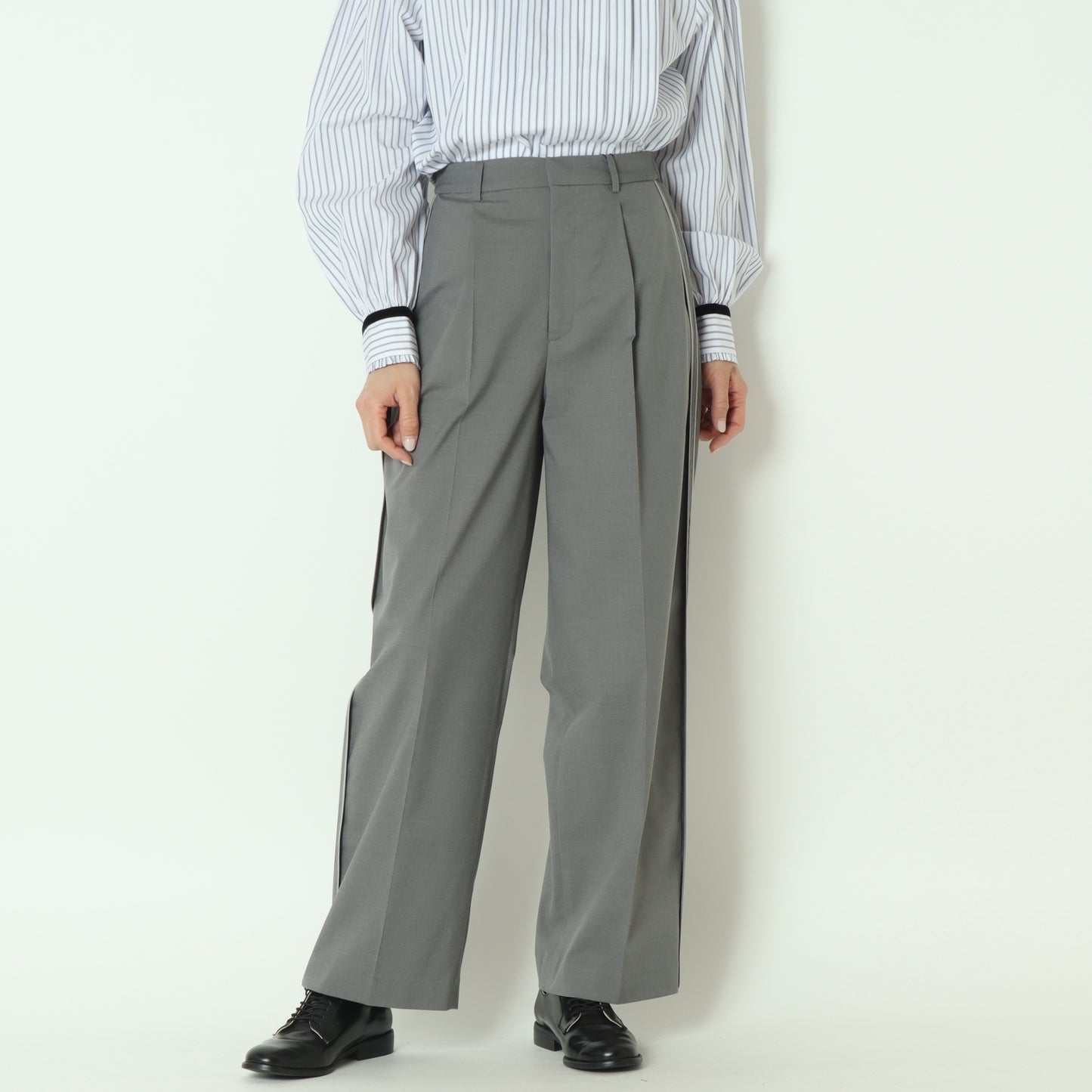 サイドライン ストレッチツイル パンツ 251A1305