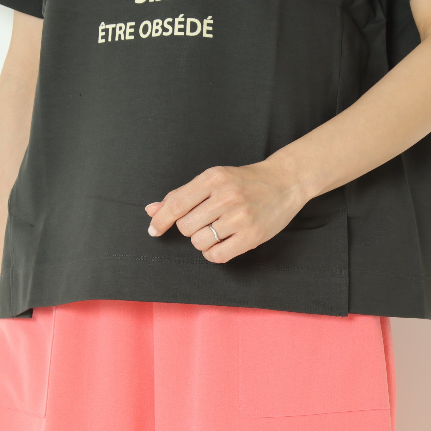 クロックロゴTシャツ 520105
