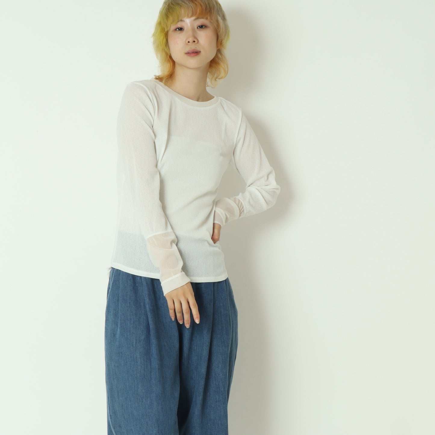 袖シアープルオーバー 80256022