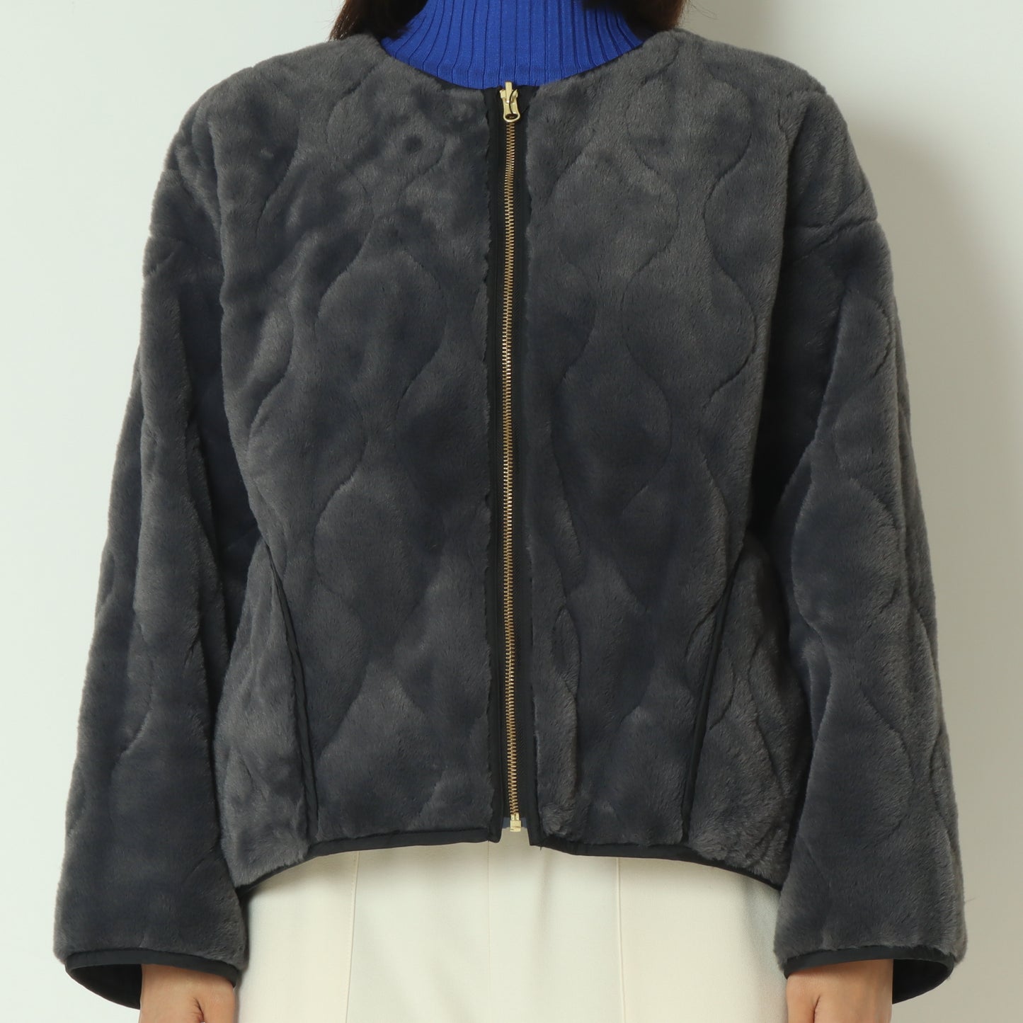 リバーシブルキルティングブルゾン 8559207