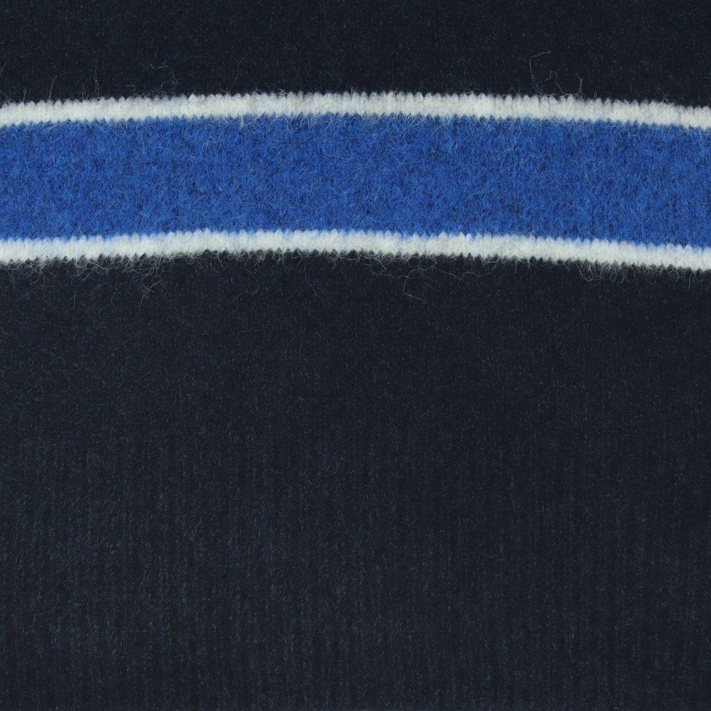 ウール混マルチボーダーニット 255LW0465