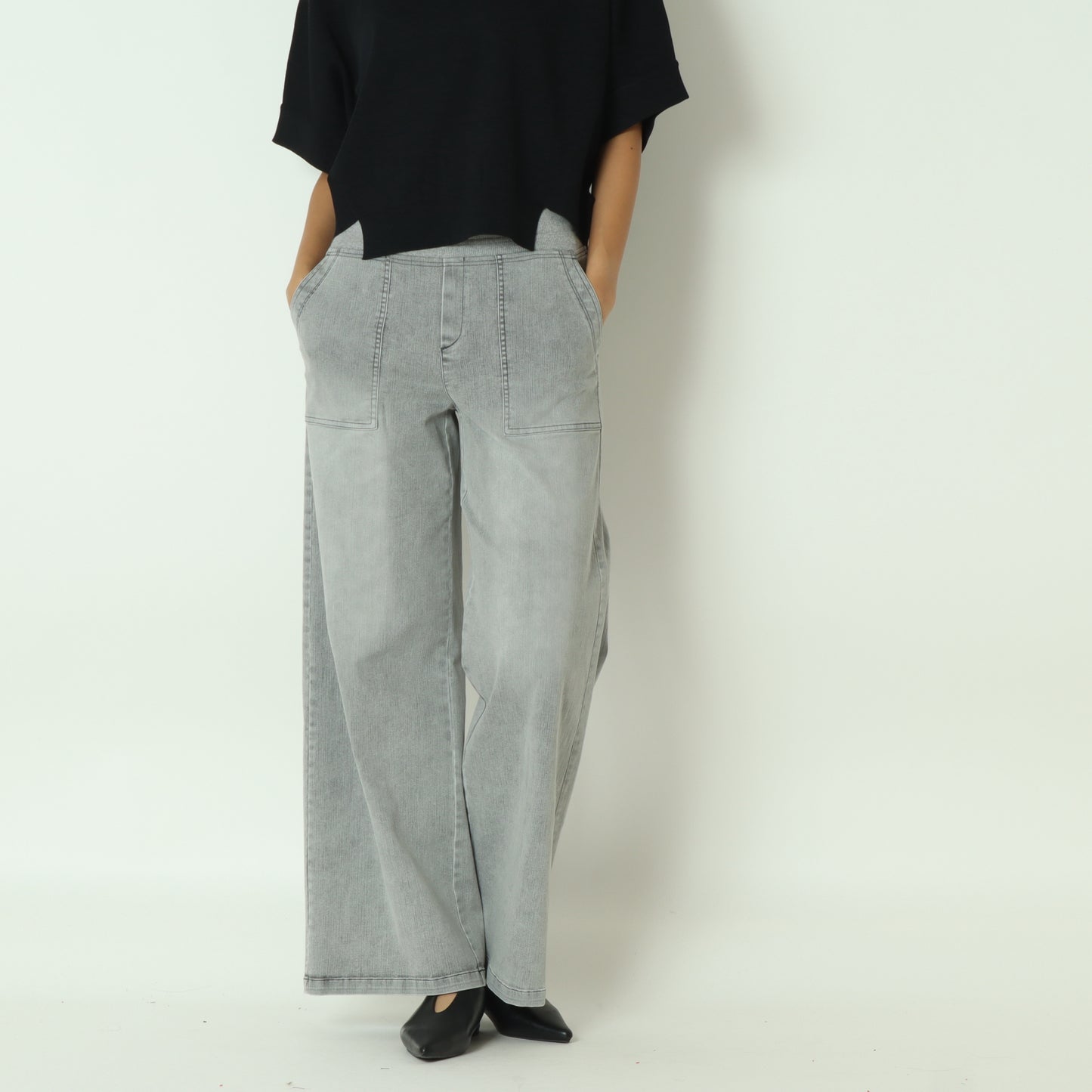 ISKOデニムワイドパンツ 531624
