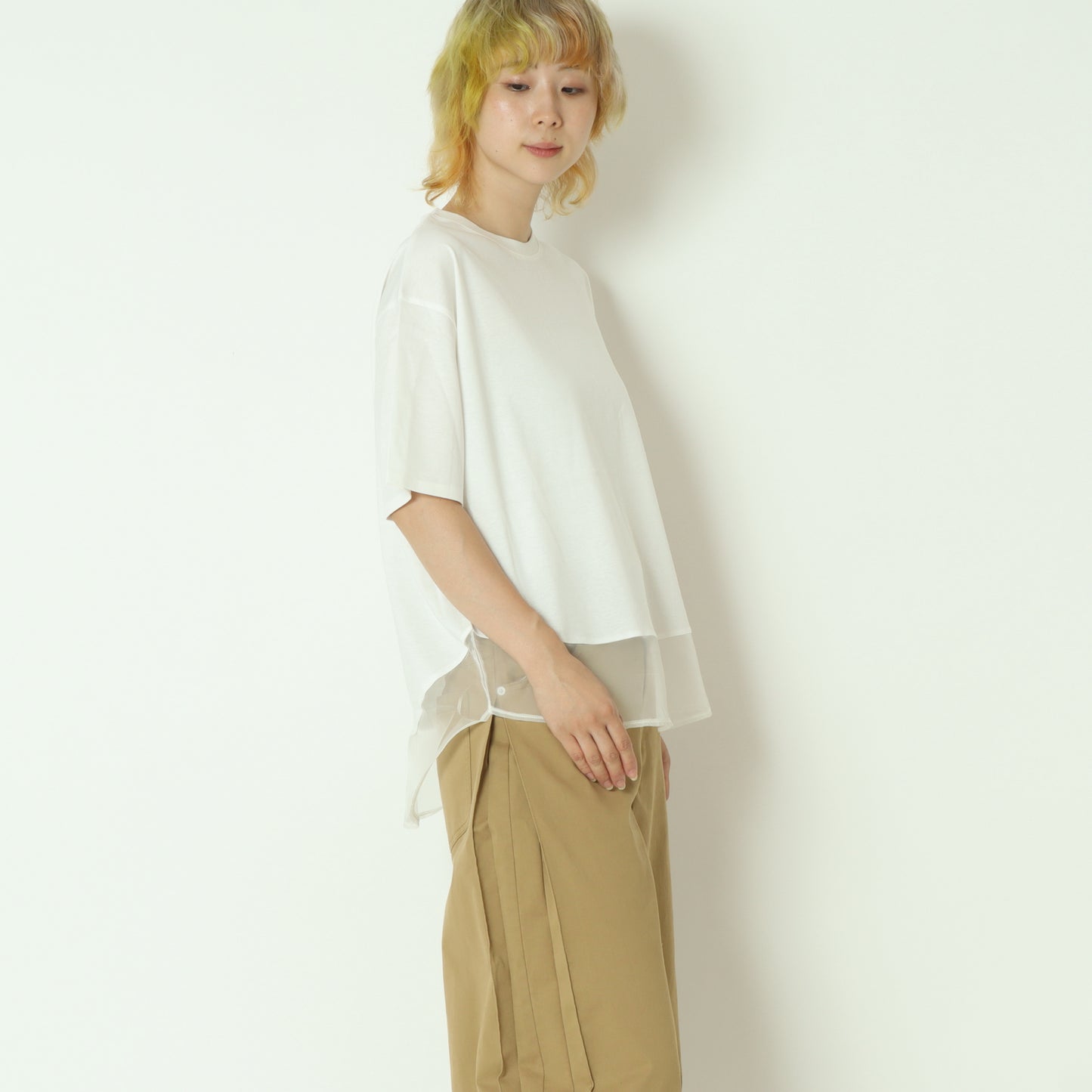シアードッキング5分袖Tシャツ 55035523