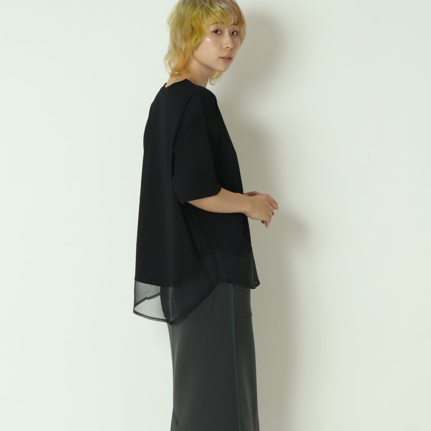 シアードッキング5分袖Tシャツ 55035523