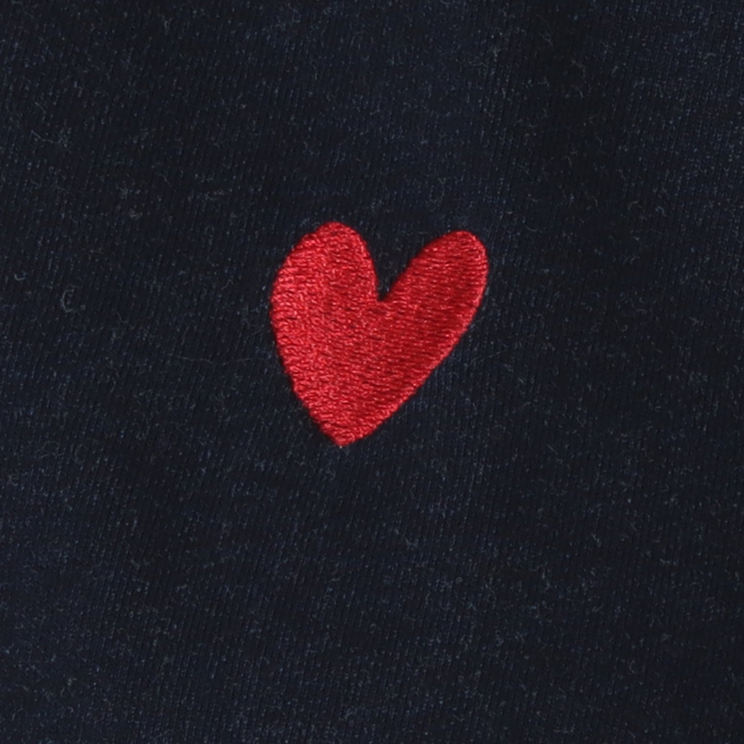 スウェットデニムハート刺繍プルオーバー 55235515