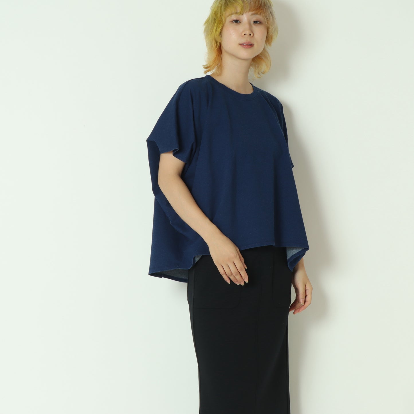 スウェットデニムハート刺繍プルオーバー 55235515