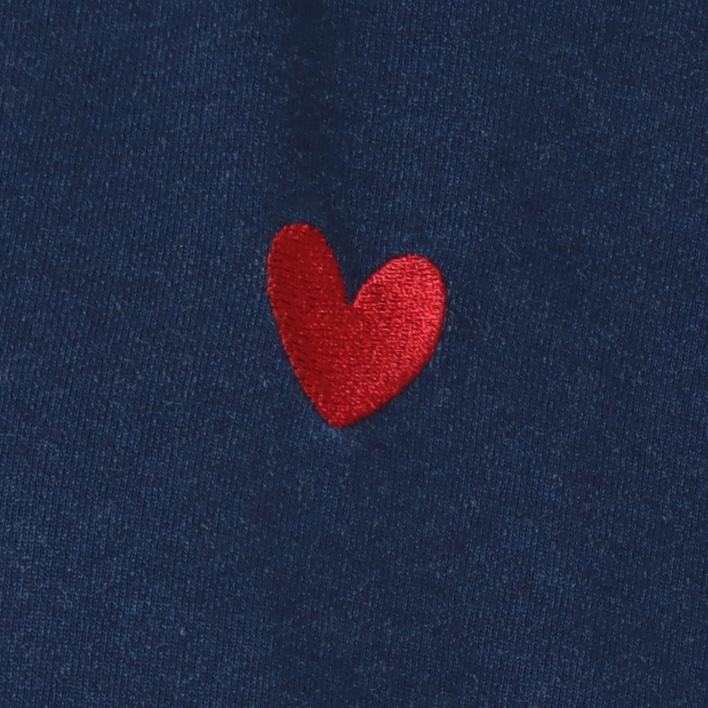 スウェットデニムハート刺繍プルオーバー 55235515