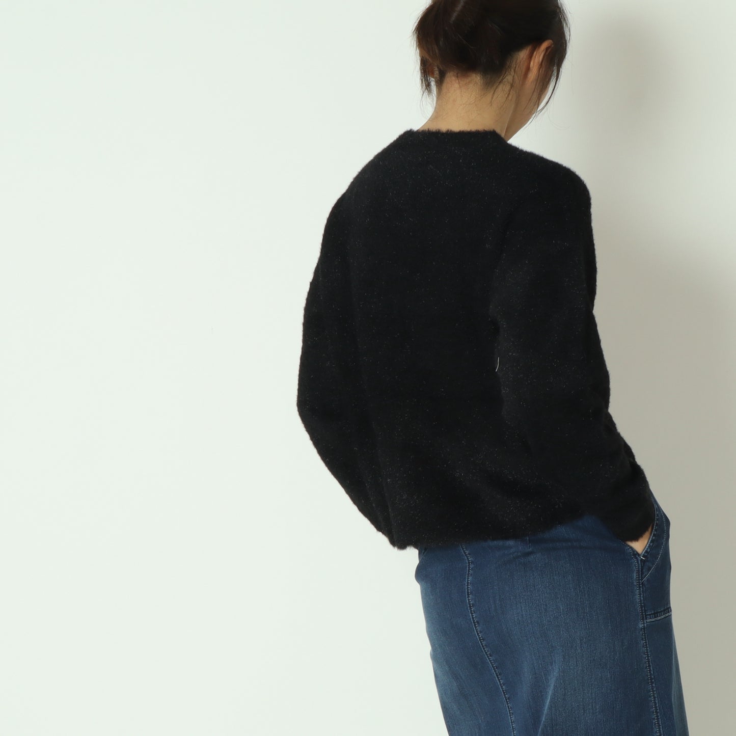 ラメシャギーロゴニット 55225509
