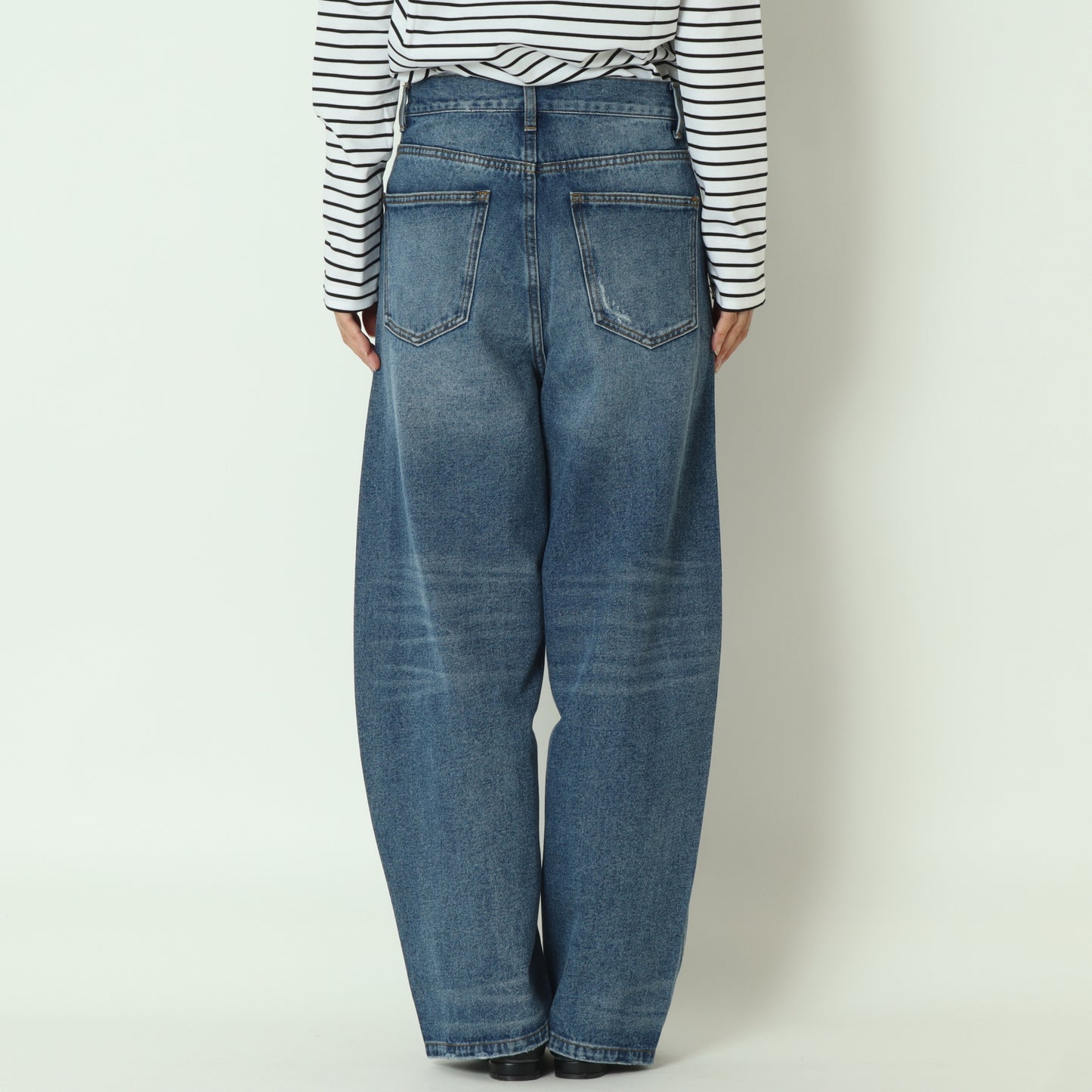 カーブシームデニムパンツ Y234-31041
