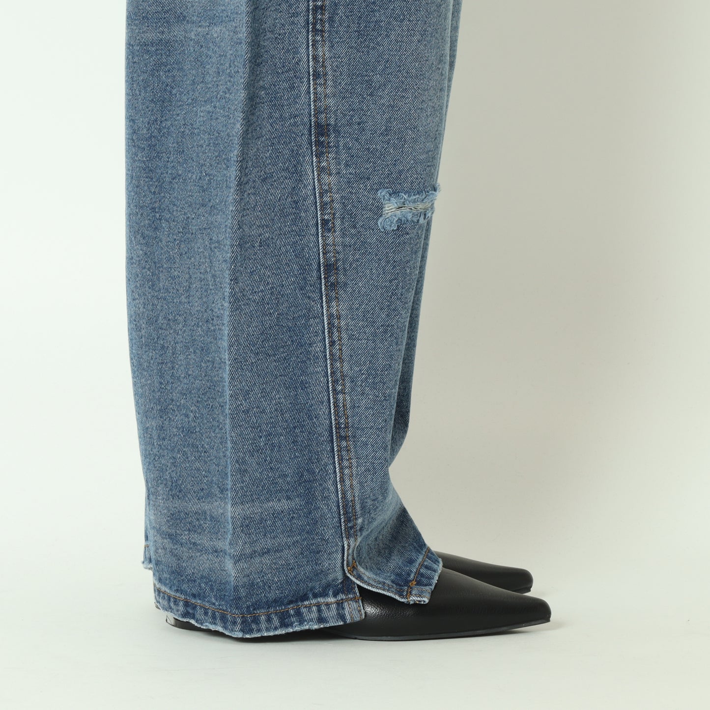 カーブシームデニムパンツ Y234-31041