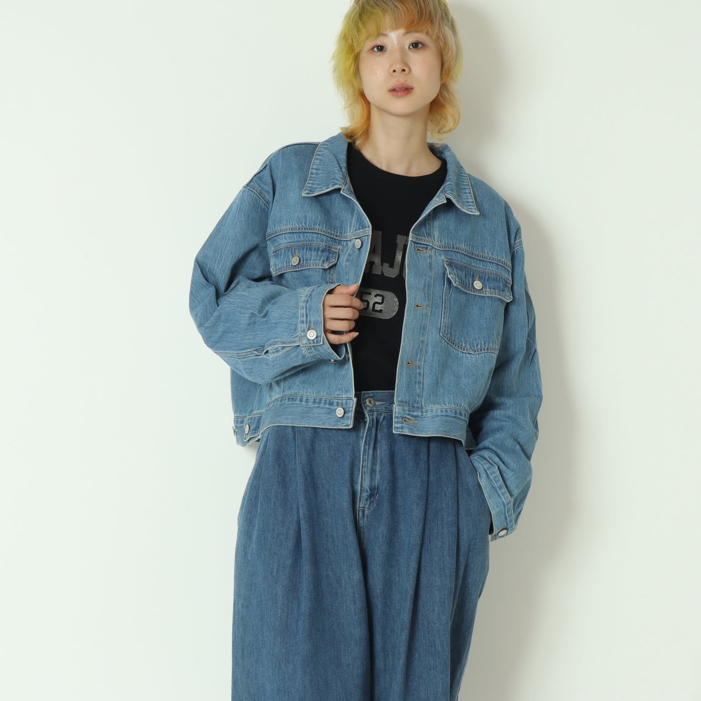 ワイドデニムジャケット 4854-062BT
