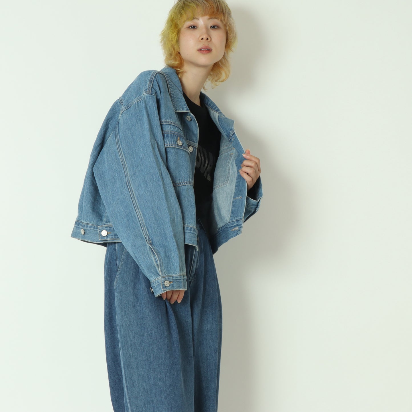 ワイドデニムジャケット 4854-062BT