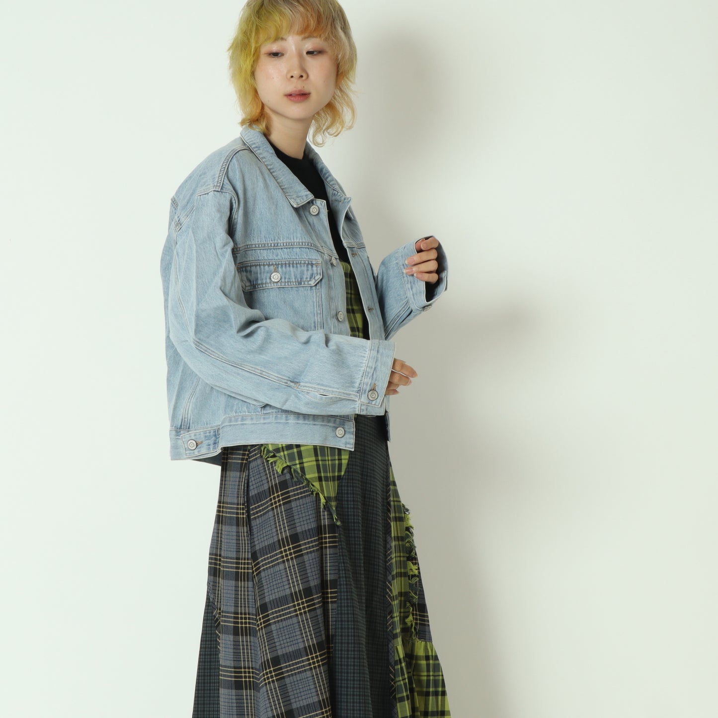 ワイドデニムジャケット 4854-062BT