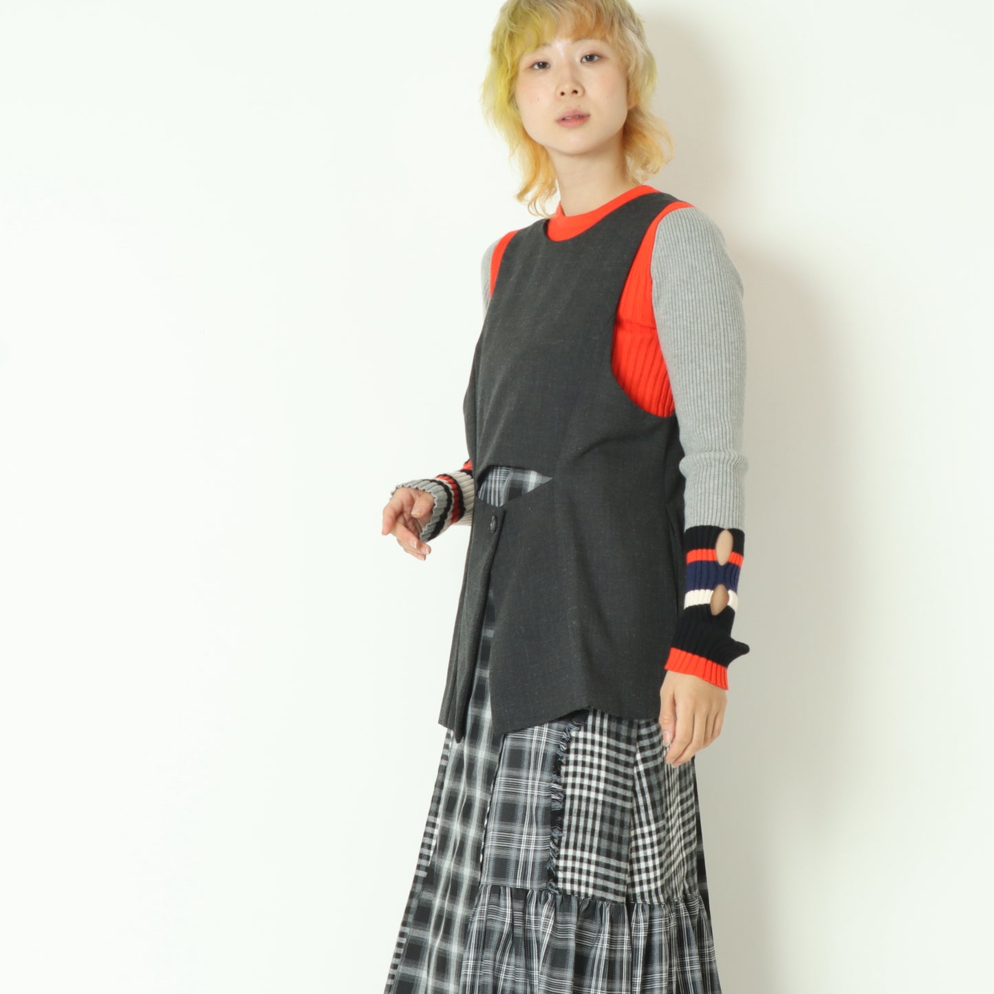 2WAYキャミベスト 4554-041MK