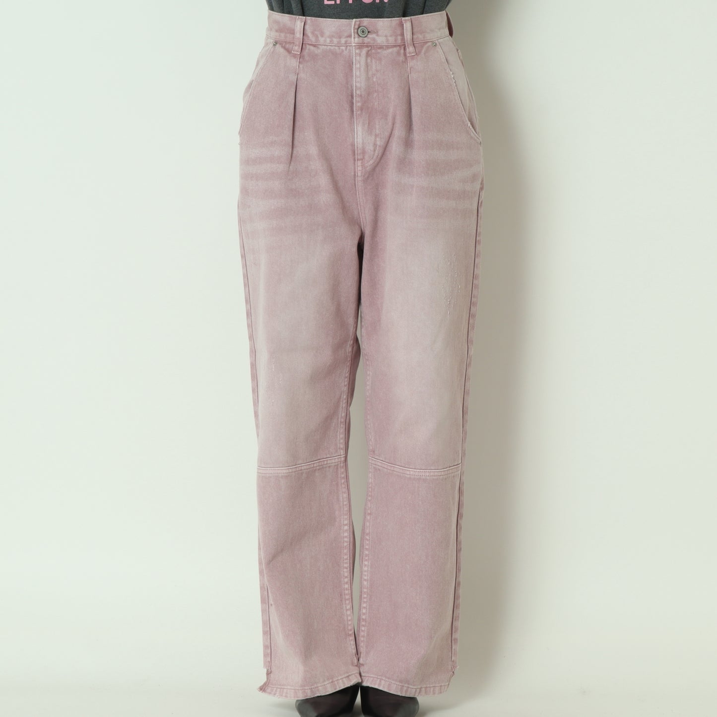 ハイライズタックワイドパンツ Y252-31064