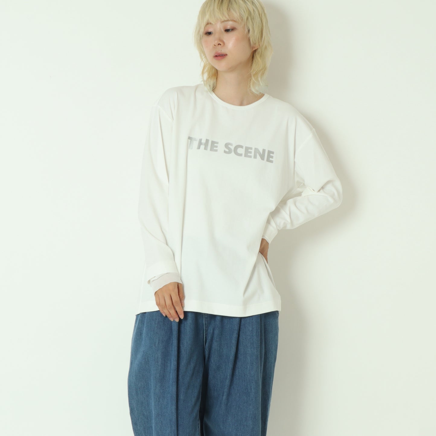 チュールスリーブロゴロンT 504362