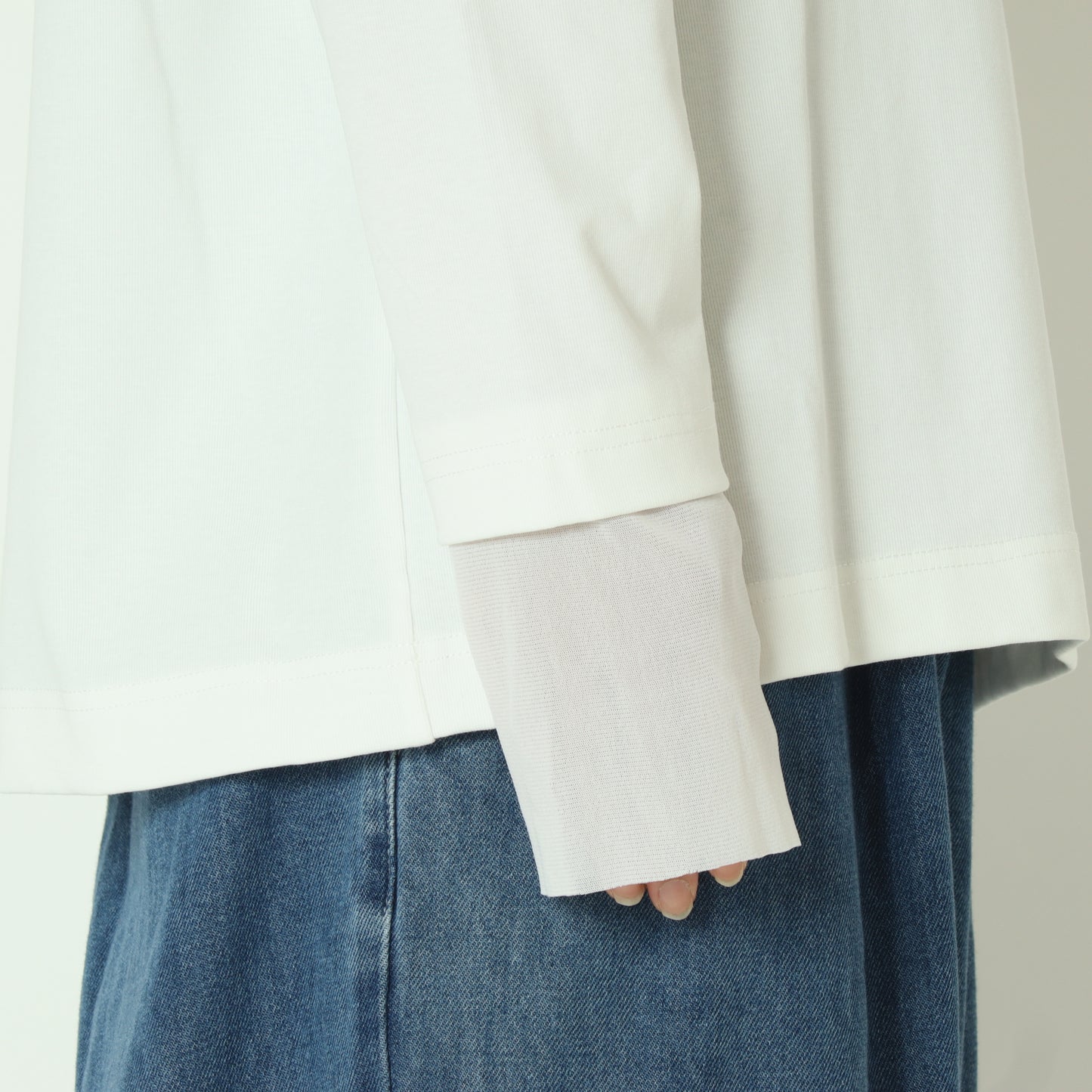 チュールスリーブロゴロンT 504362