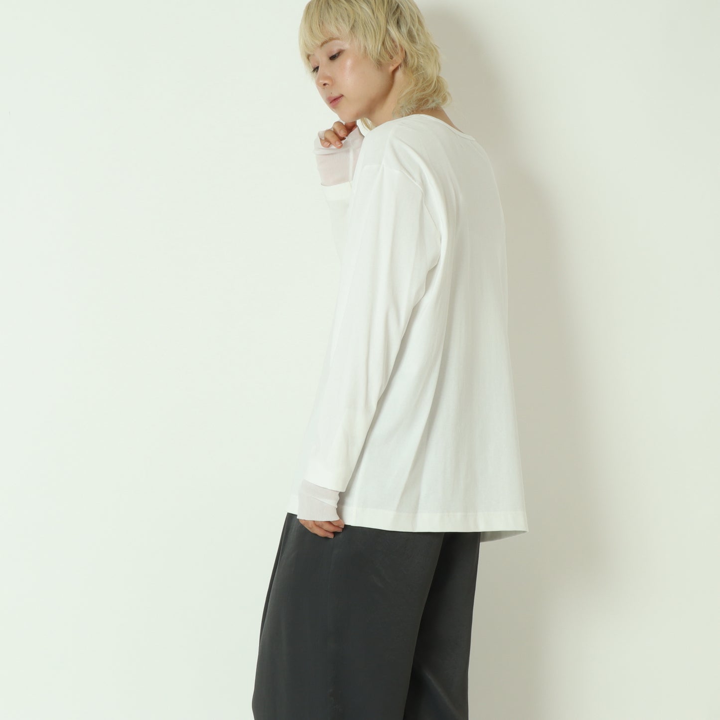 チュールスリーブロゴロンT 504362