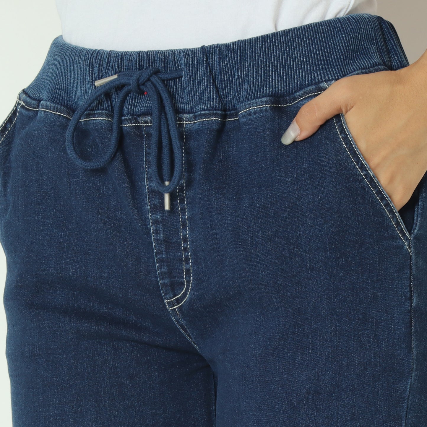 スリットヘムスキニーデニムパンツ 504360