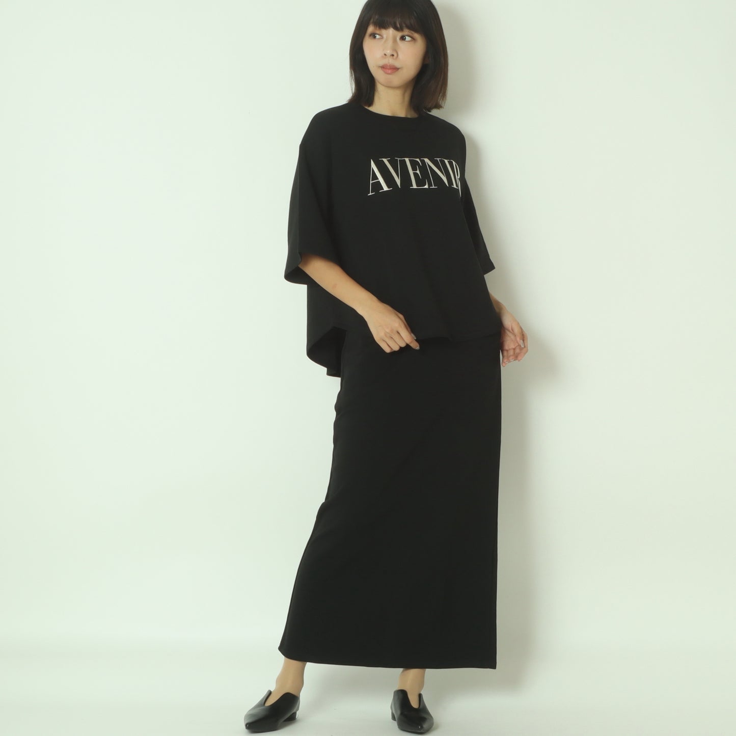 ロゴ刺繍半袖スウェットトップス 750332