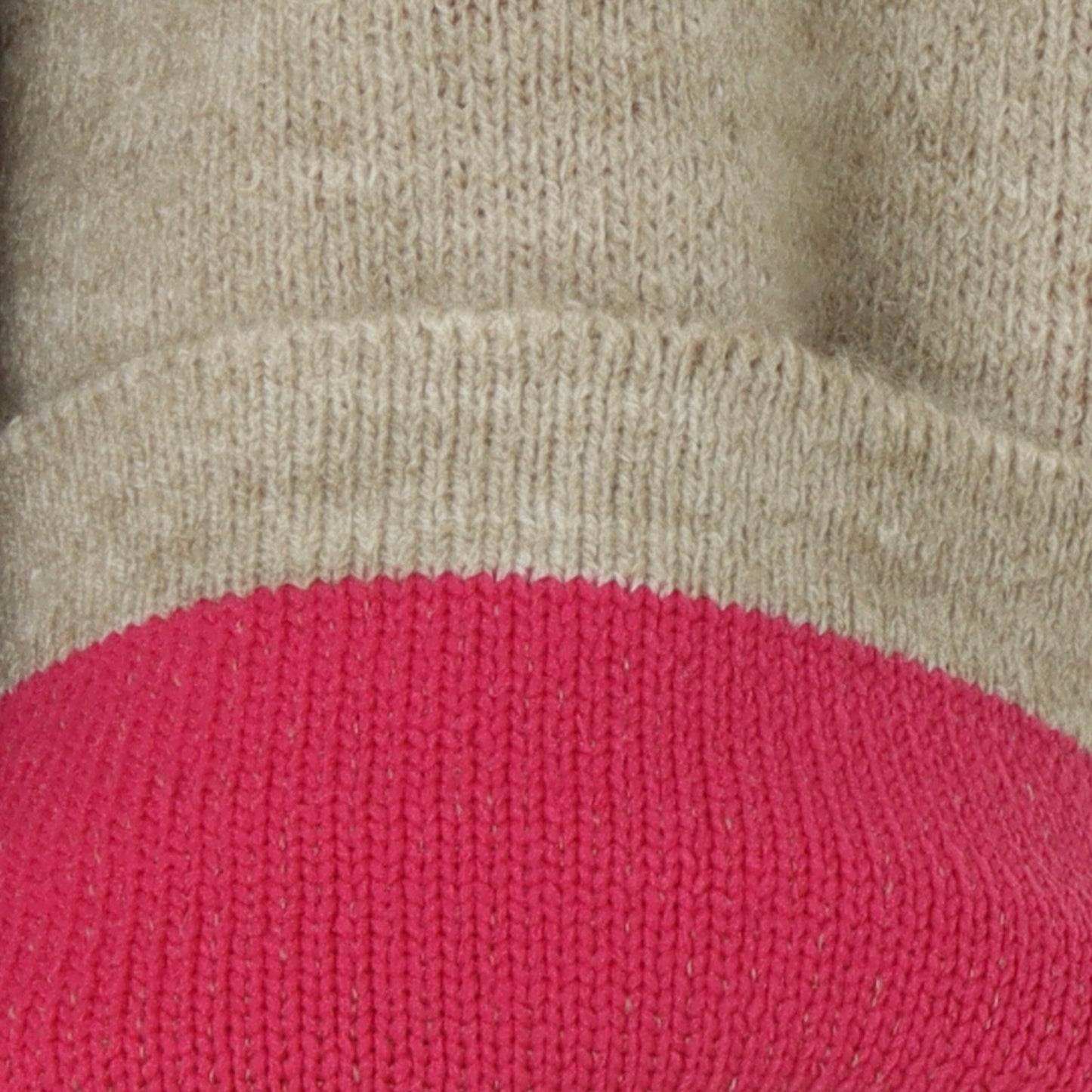 ダブルフェイス配色ニットロングカーディガン 733879