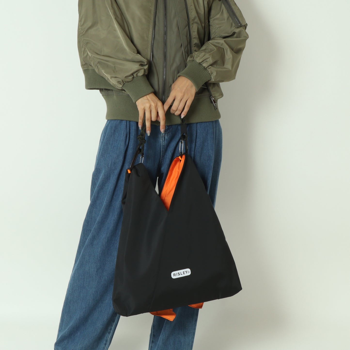RISLEY×OUTDOORトライアングルフリルバッグ R2501TFB36