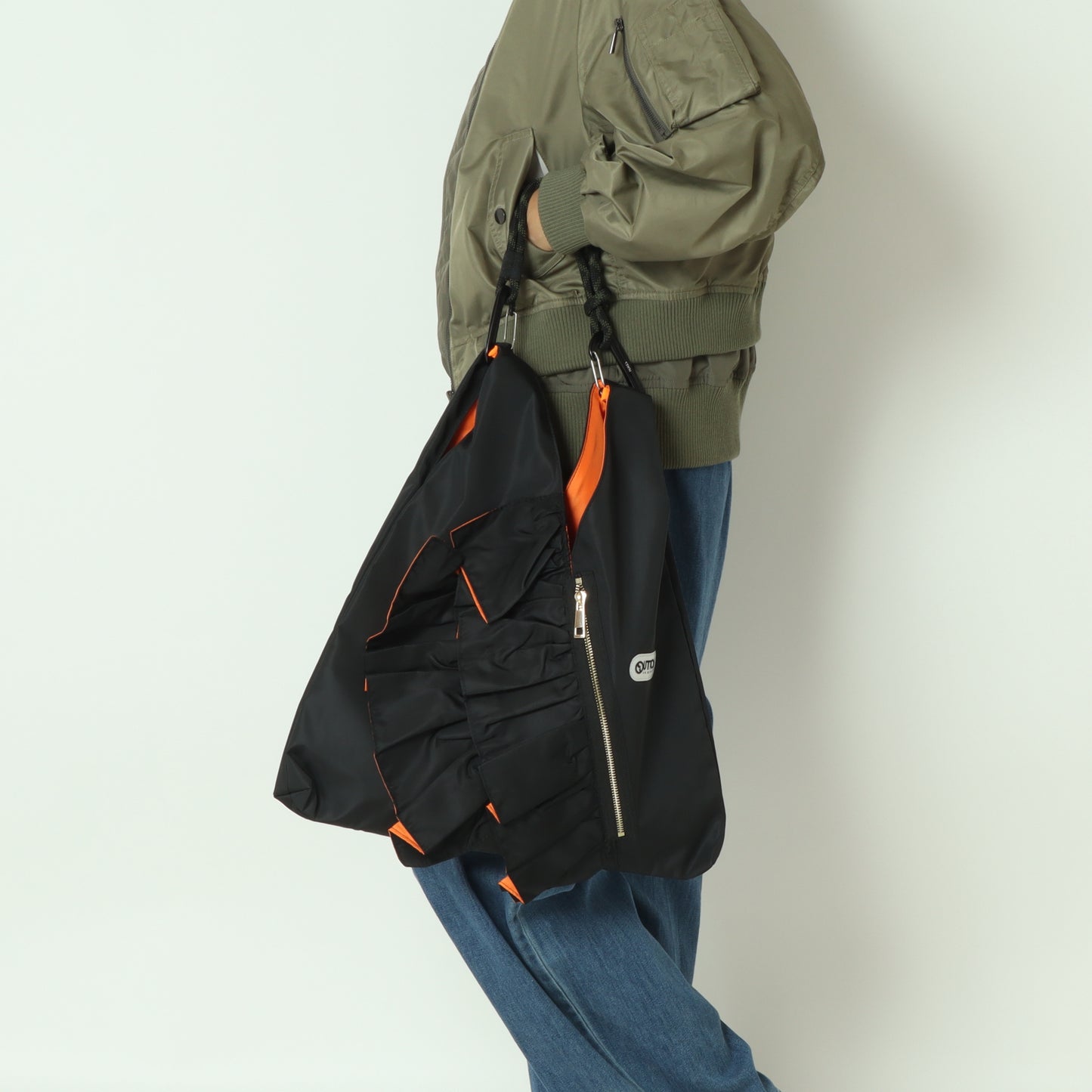 RISLEY×OUTDOORトライアングルフリルバッグ R2501TFB36