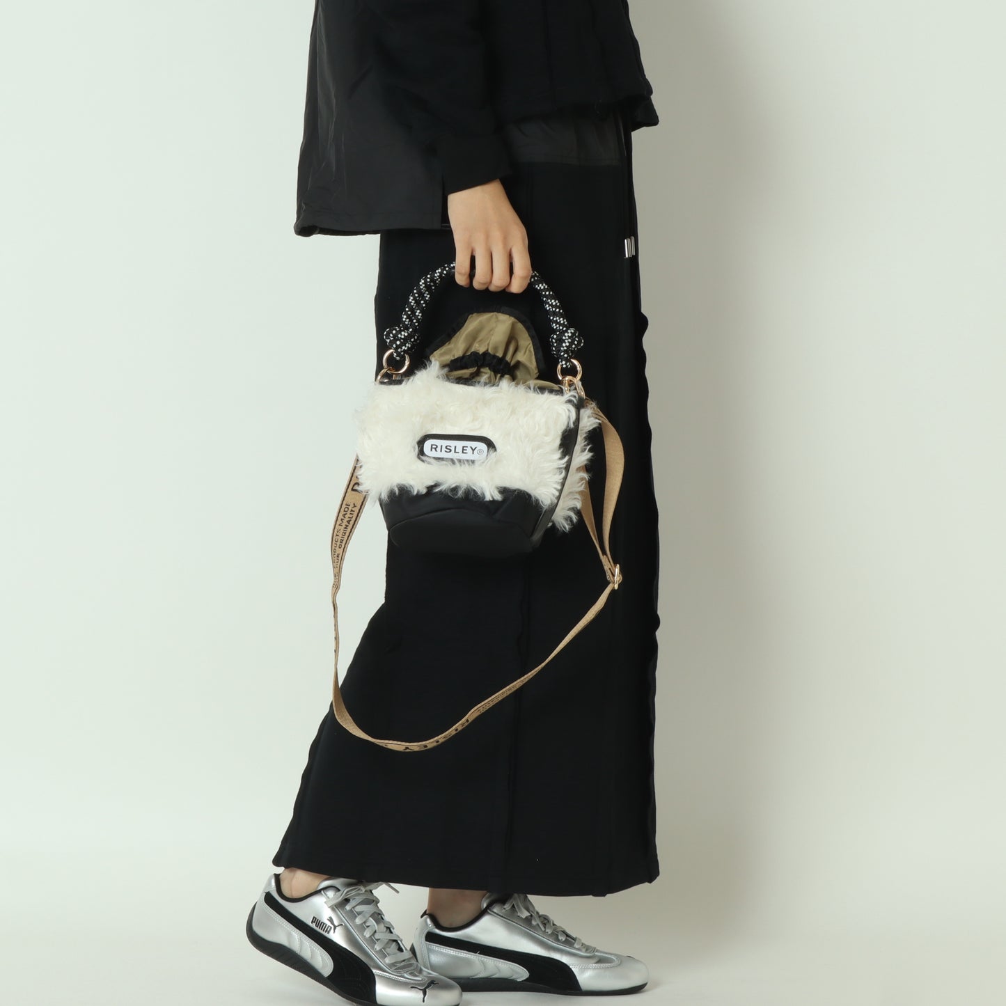 RISLEY×OUTDOORバスケットファーバッグ R2503BFB38