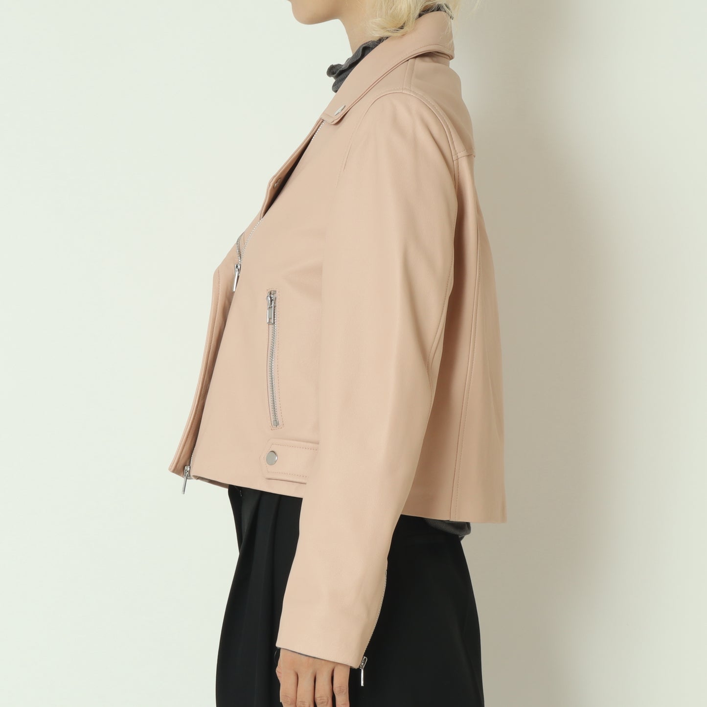 レザーライダースジャケット SK611