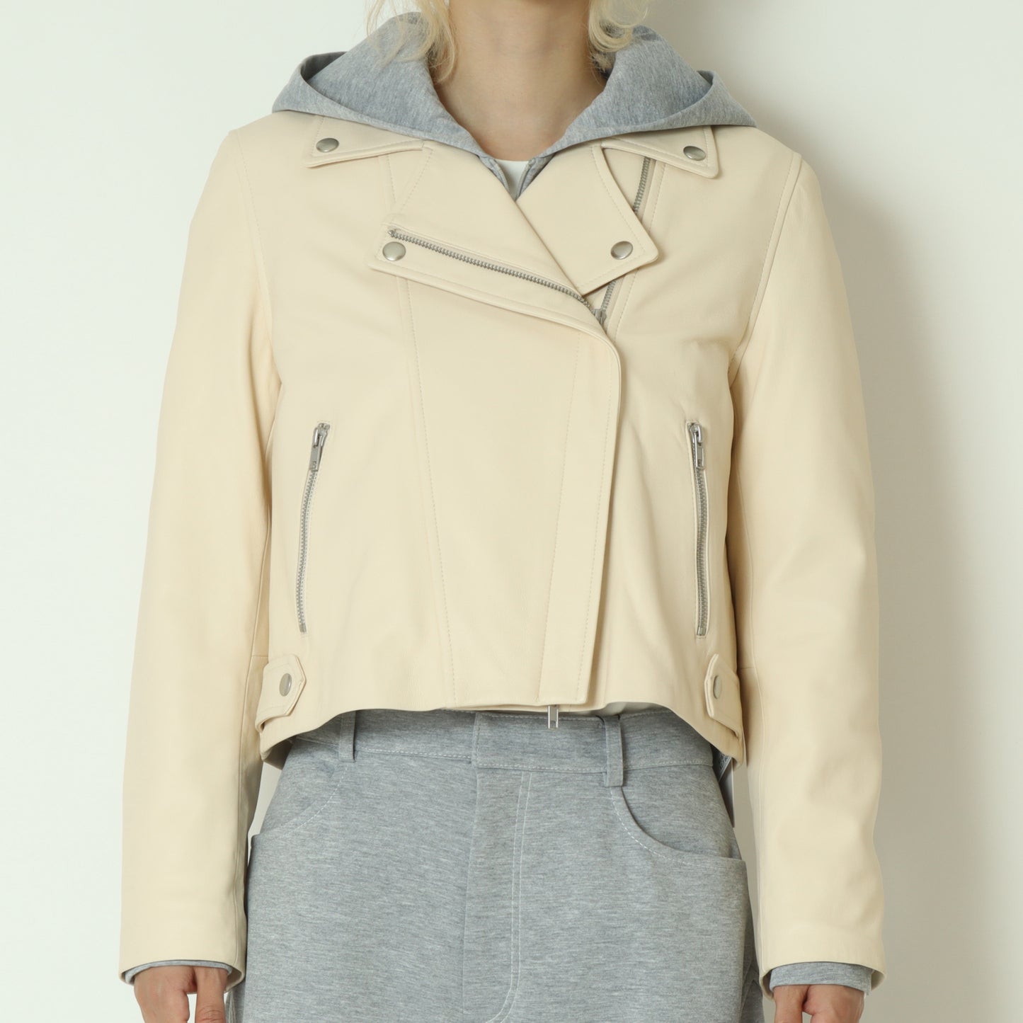 レザーライダースジャケット SK611