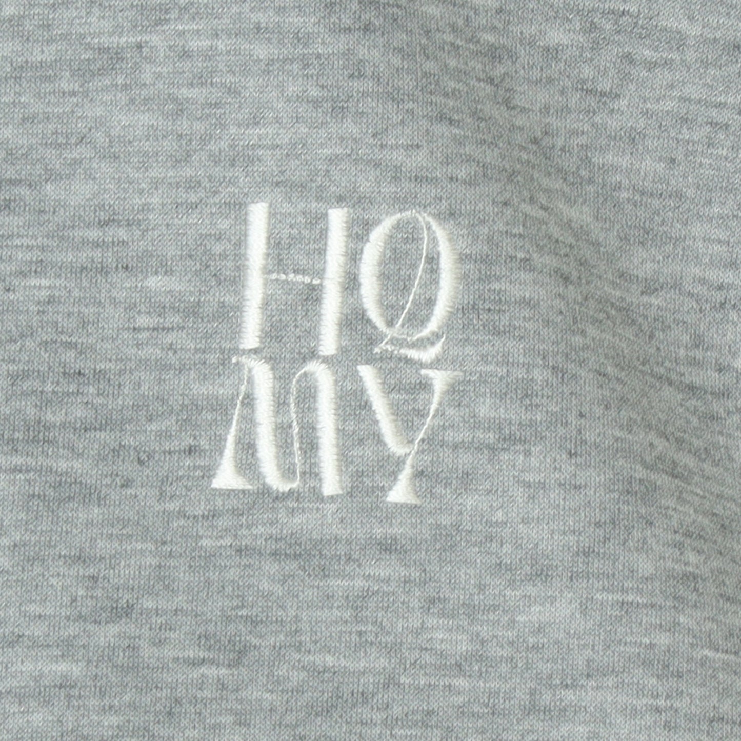 ダンボールニットショート丈パーカー 252A3304