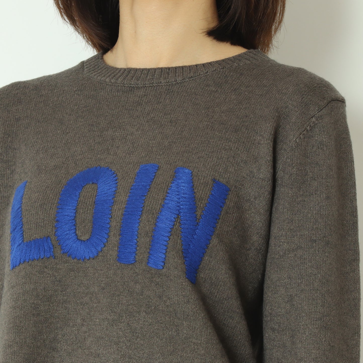 刺繍ロゴニット 530007