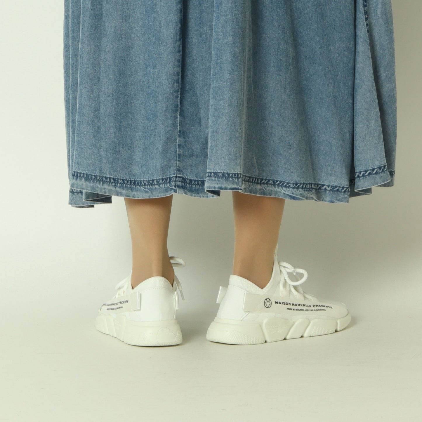 レースアップ・ダッドスニーカー MS2518