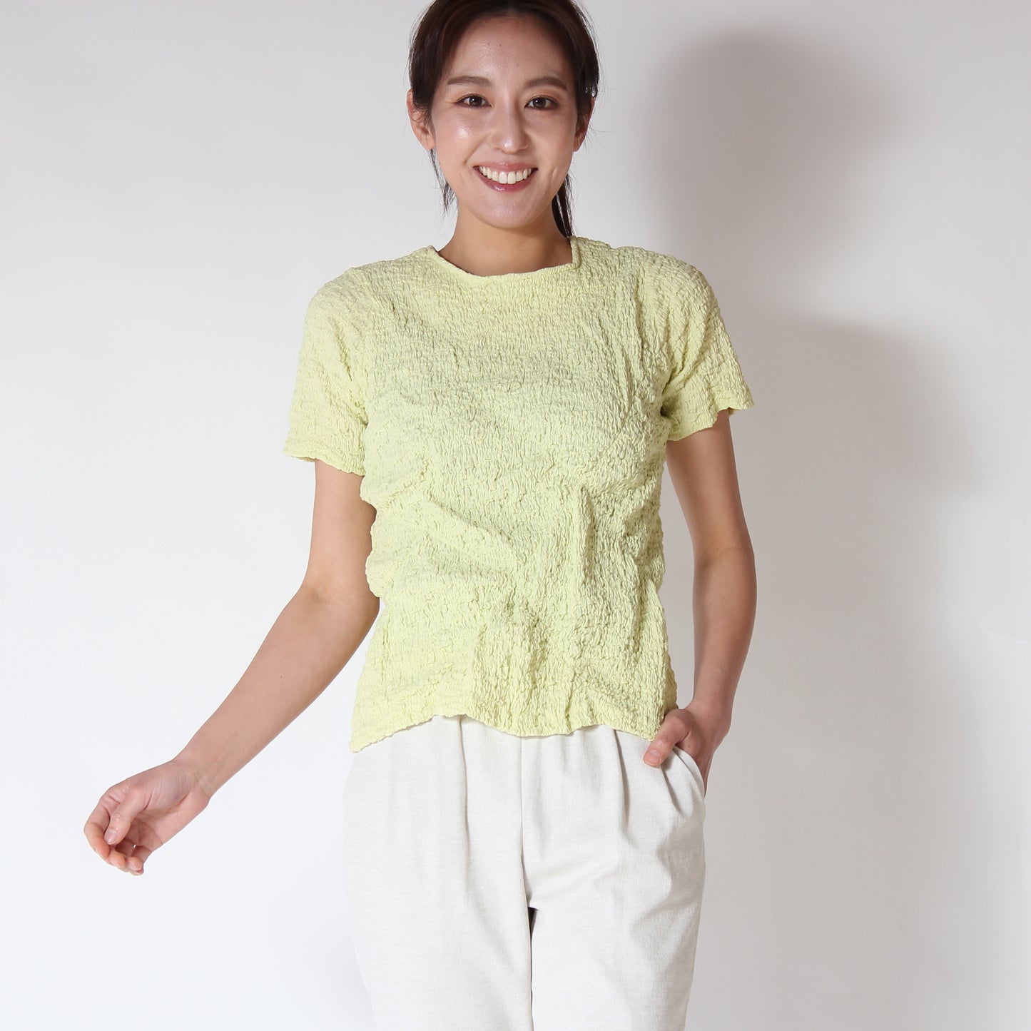 シャーリングTシャツ 533002