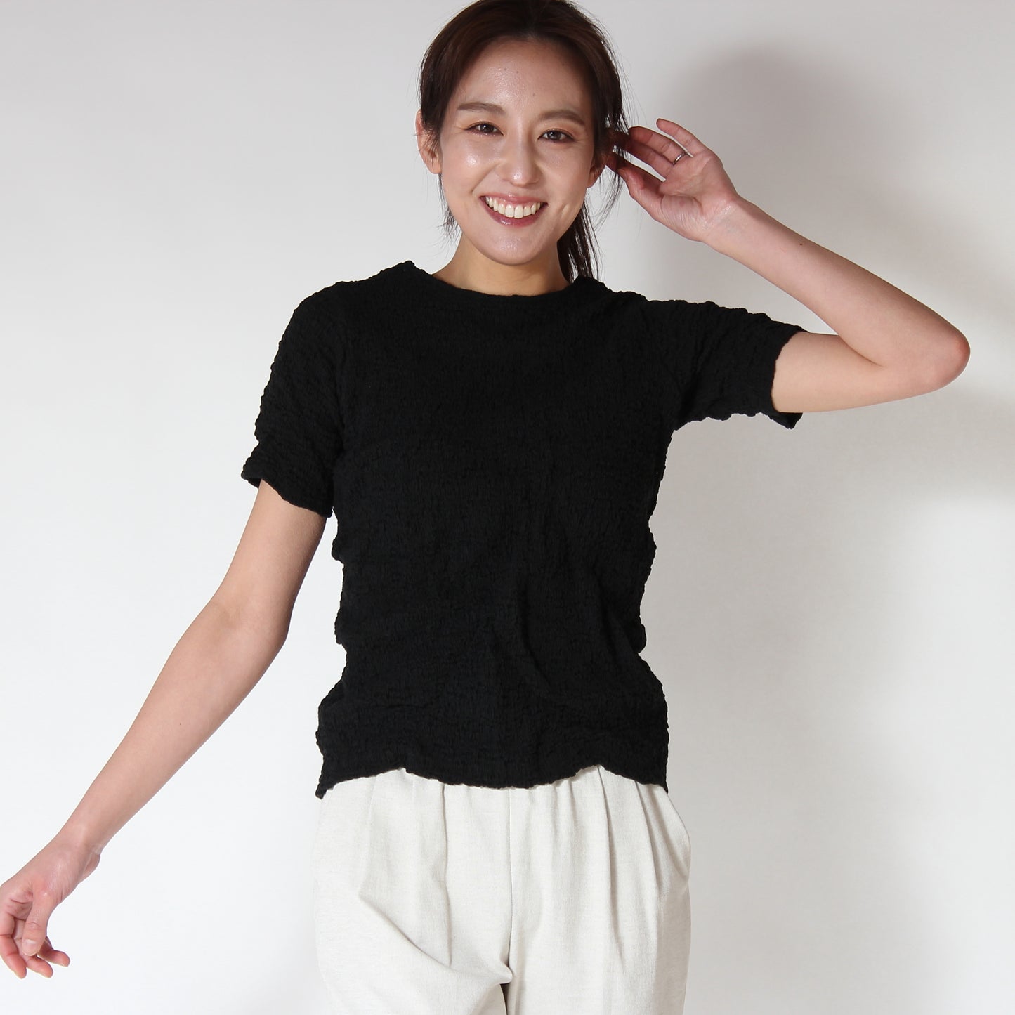 シャーリングTシャツ 533002