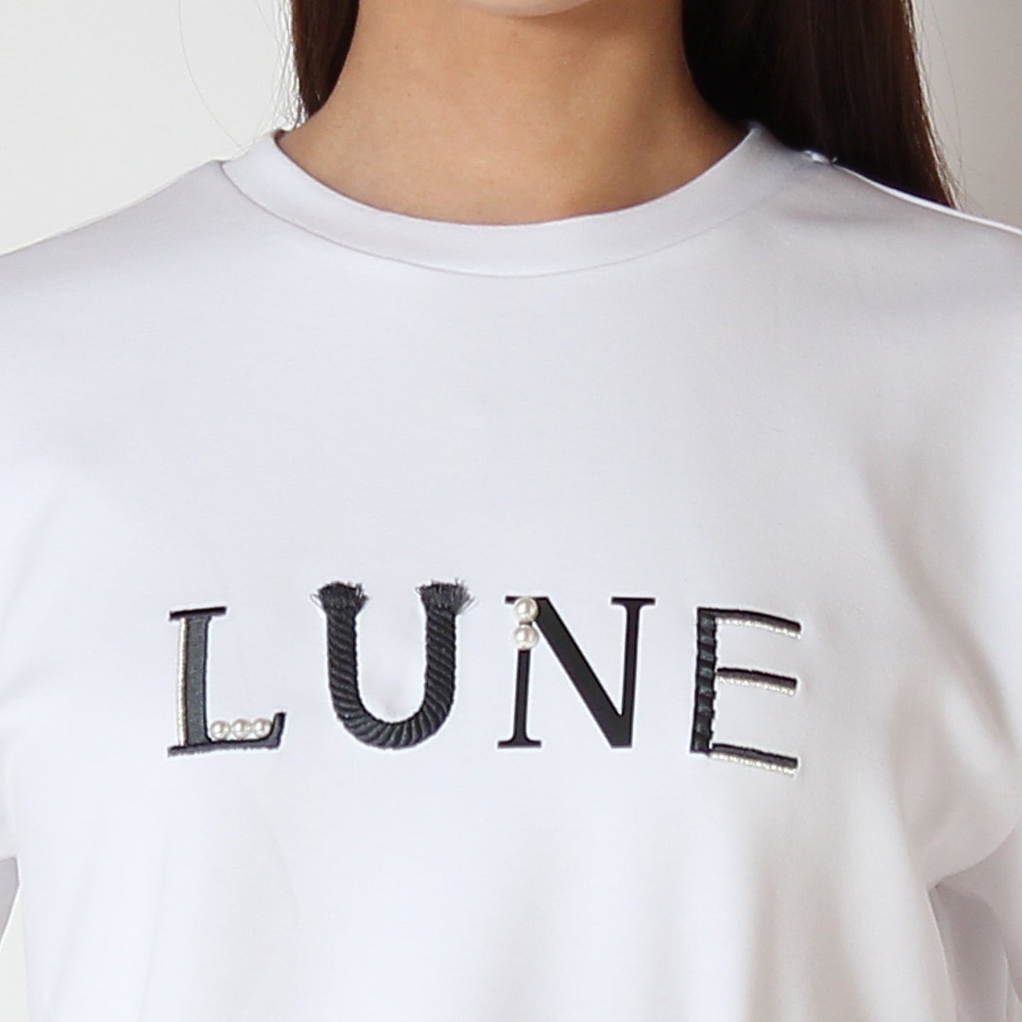 LUNEパールロゴＴシャツ　7321005