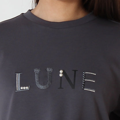 LUNEパールロゴＴシャツ　7321005