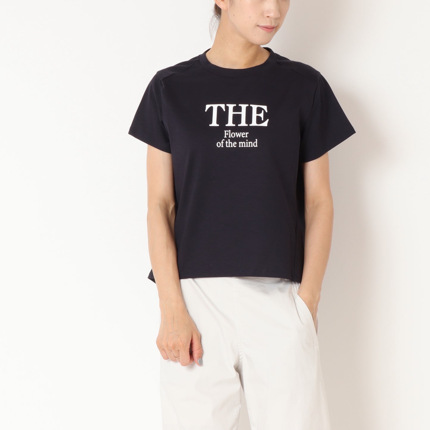 THEショートプリントＴシャツ　80242303