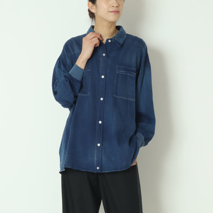 シアーデニムシャツ　80254207