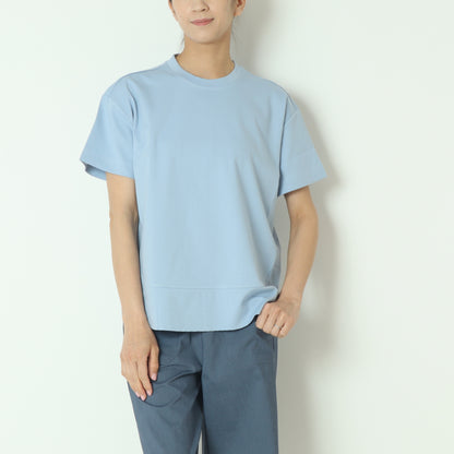 裾切り替え半袖カットソー　80255717